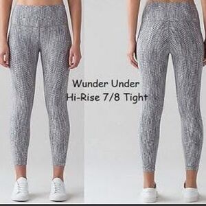 lululemon athletica Wunder Under High Rise 7/8 Leggings
